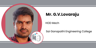 Sai Ganapathi Engineering College, HOD Mech: Mr. G.V.Lovaraju Interview